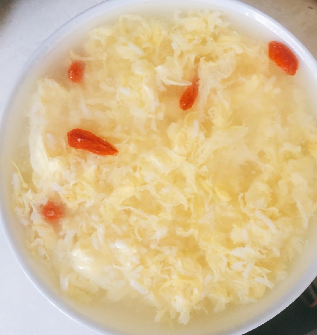 淘气小猫1186做的醪糟蛋花汤