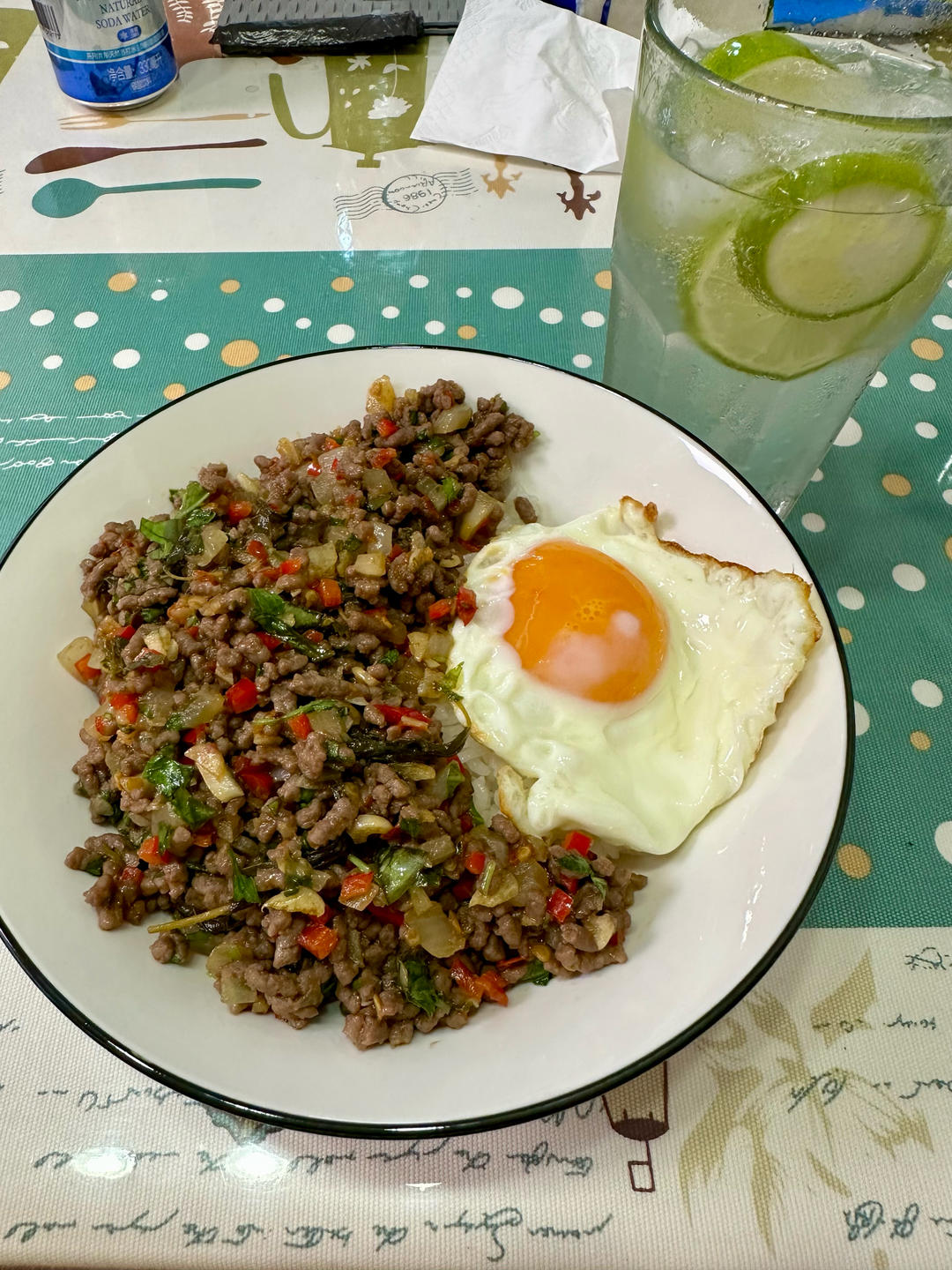 泰式打抛牛肉/猪肉碎饭