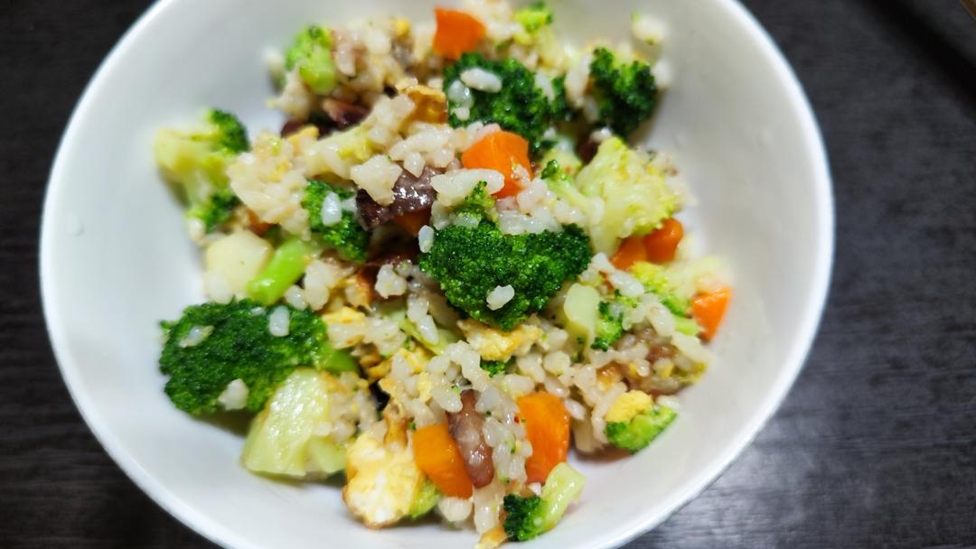 营养美味低热量：西兰花蛋炒饭