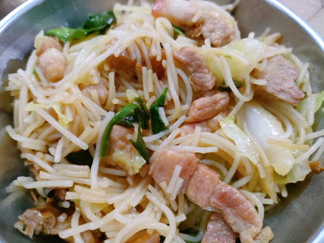 超级简单的闽南炒冬粉🍝