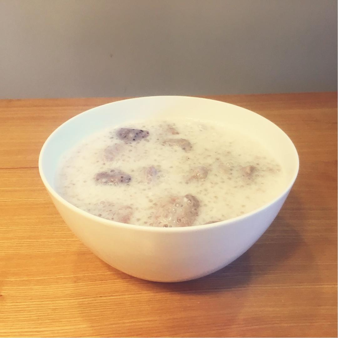 芋头椰汁西米露