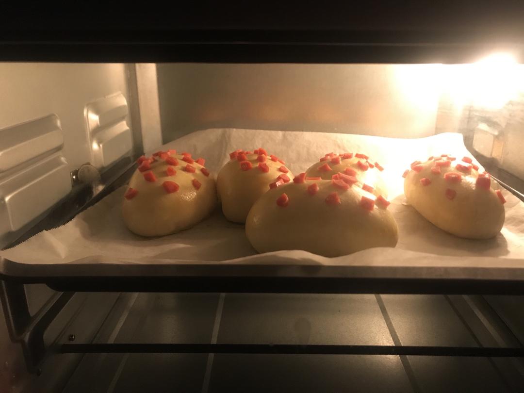 香葱火腿肉松面包