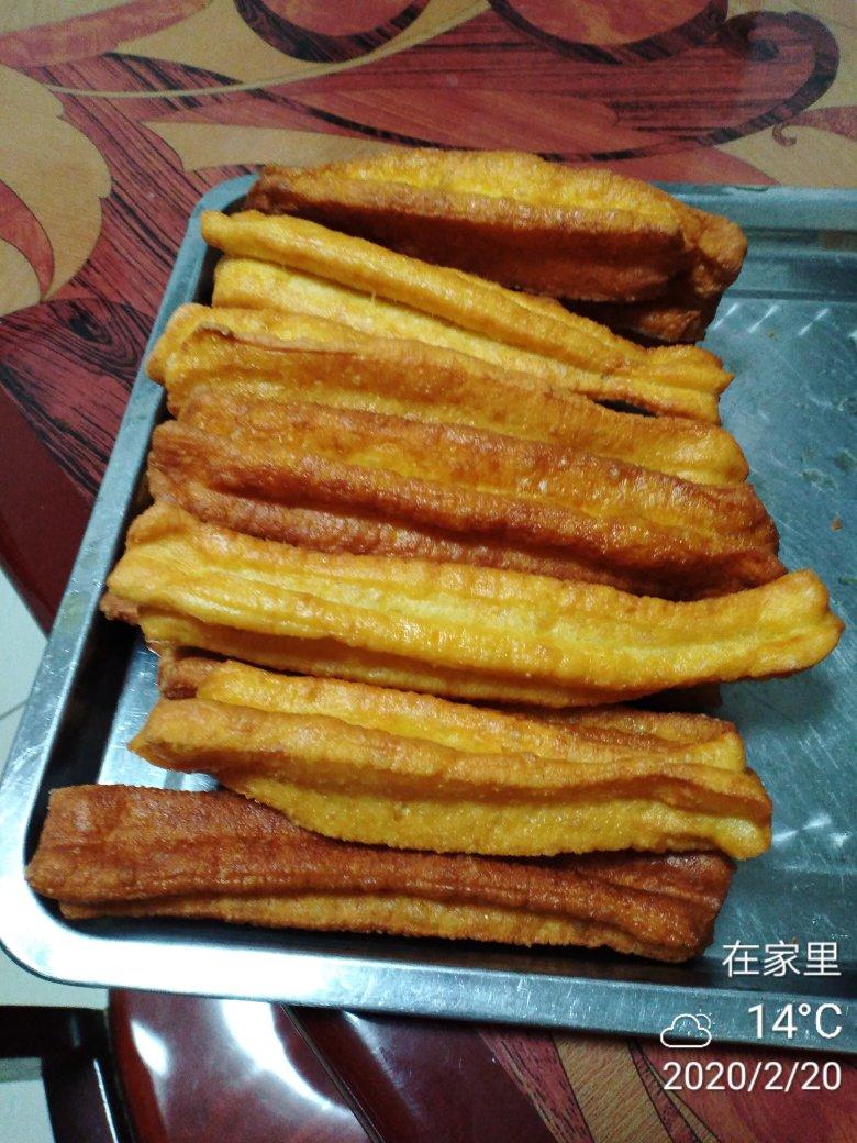 自制油条