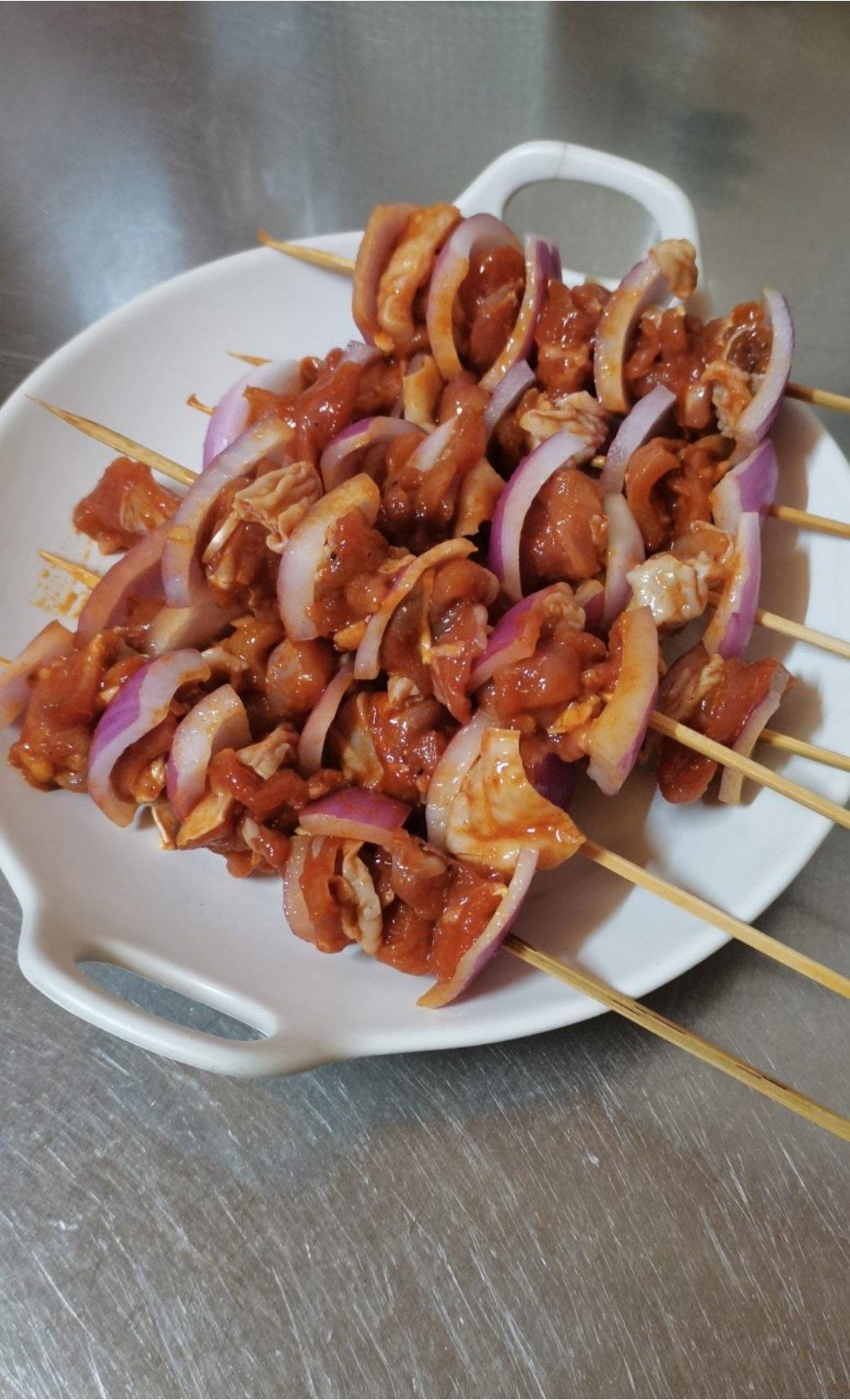 日剧里居酒屋必点菜，在家里做超级简单~和风鸡肉串