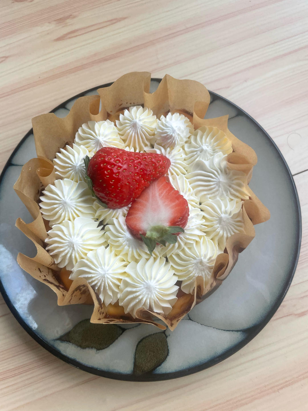 巴斯克式烤芝士蛋糕[超简单][搬运]