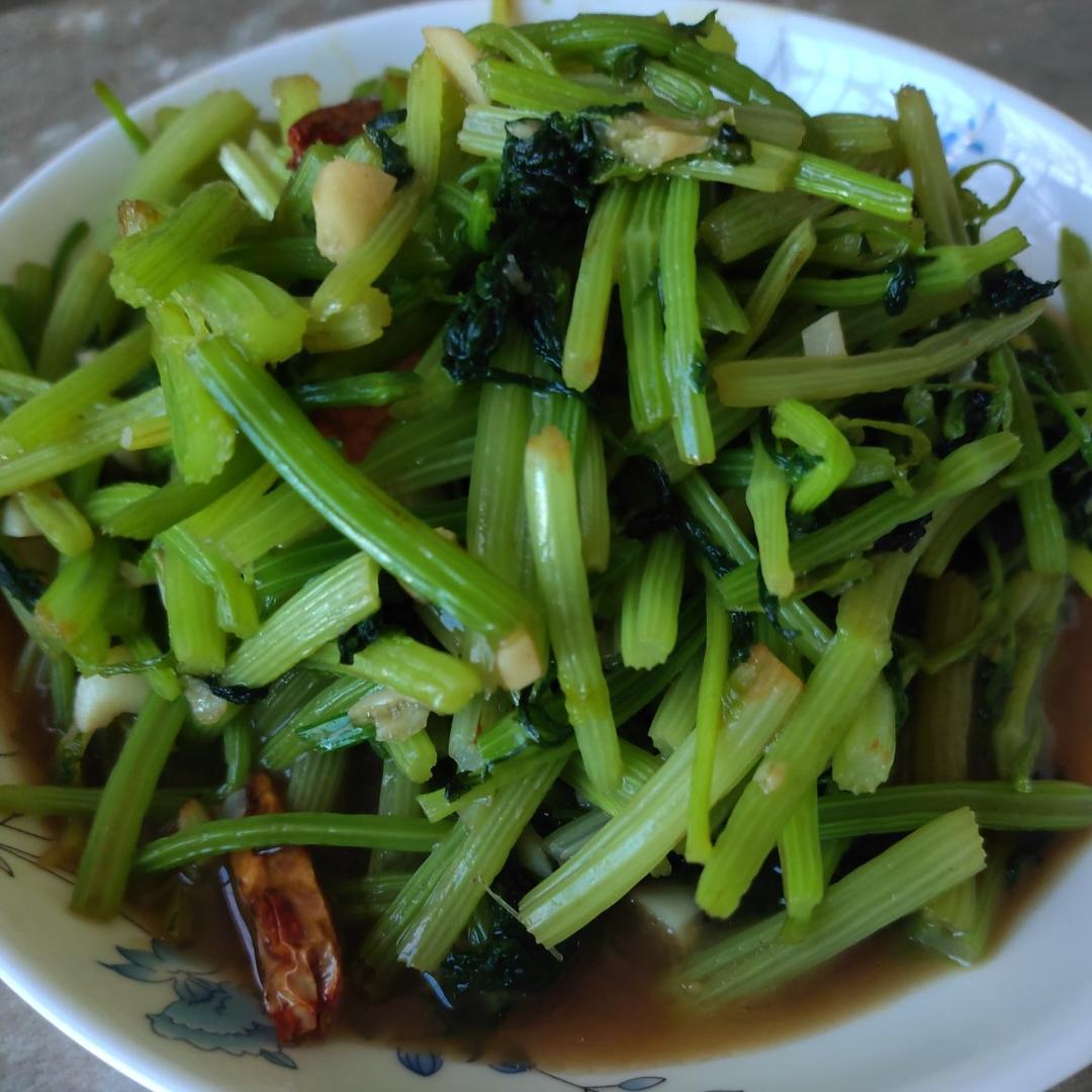 素炒芹菜