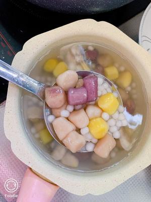 台湾芋圆西米露酸奶味的做法 步骤2