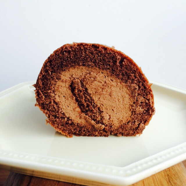 浓郁双巧克力卷