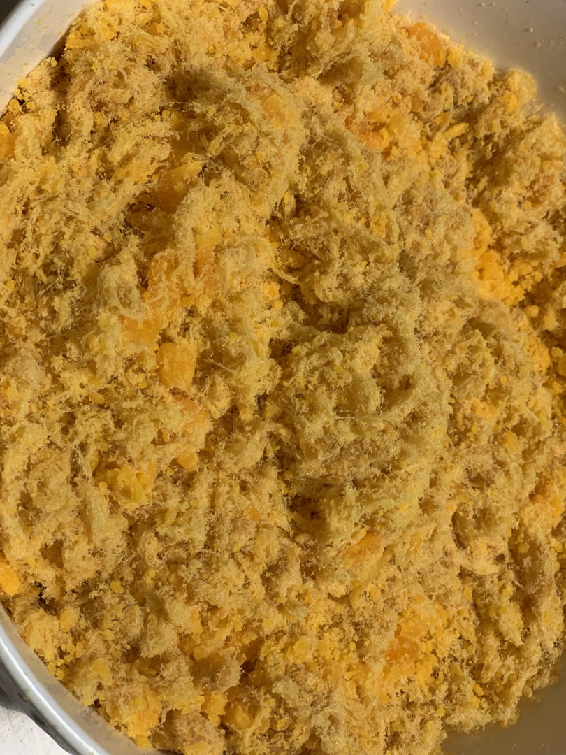 网红青团～～咸蛋黄肉松青团