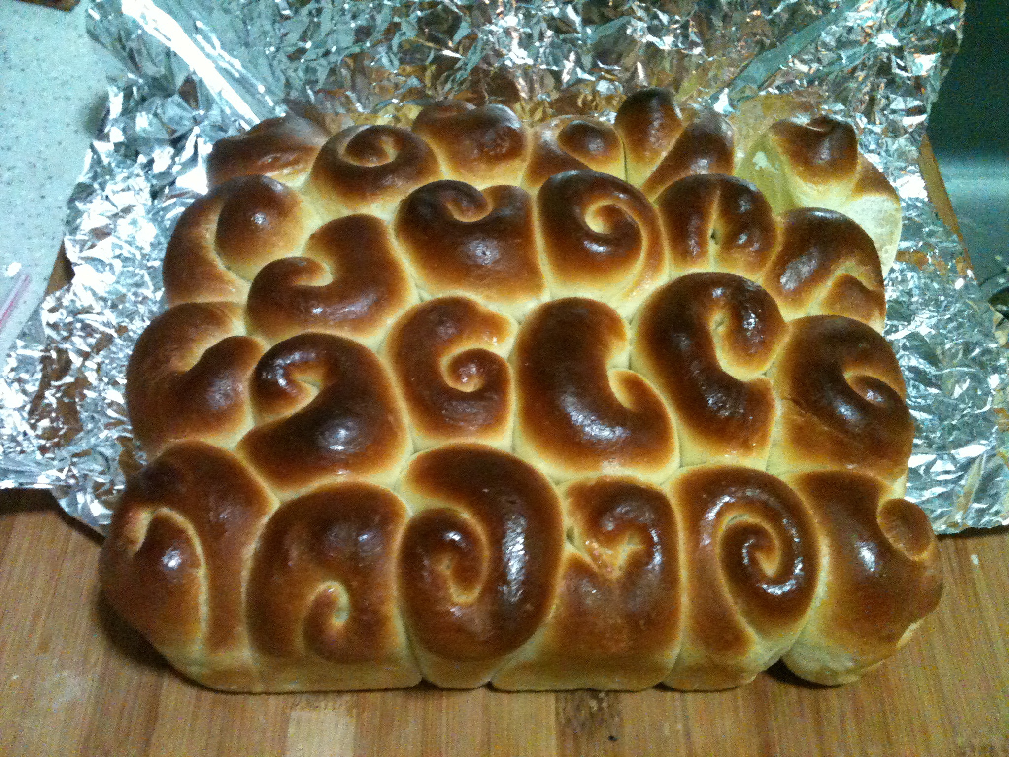 脆底蜂蜜小面包