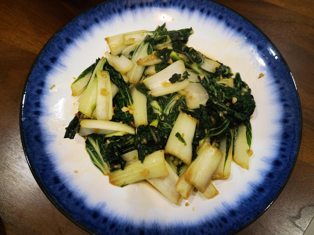 清炒奶白菜