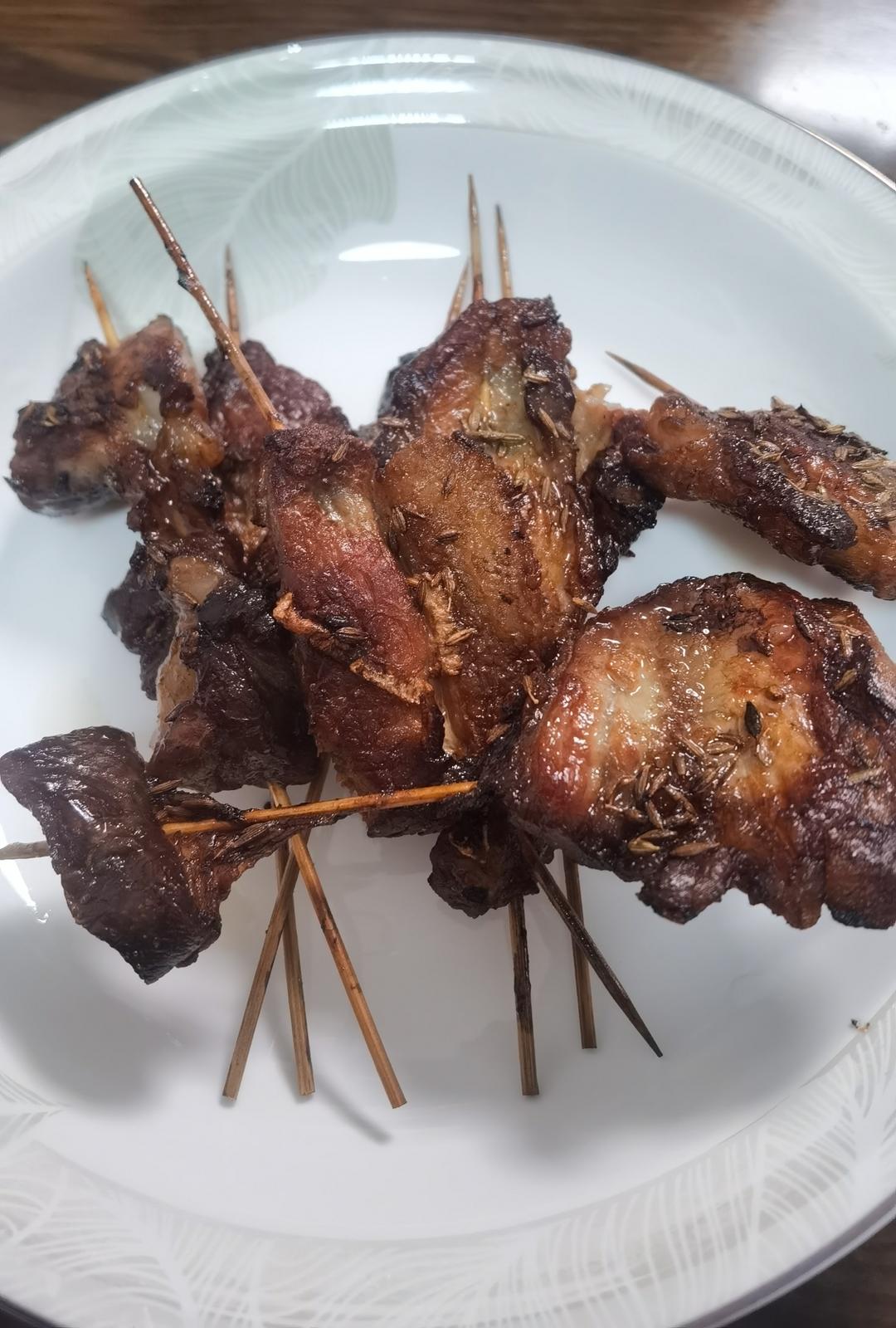 香烤五花肉串