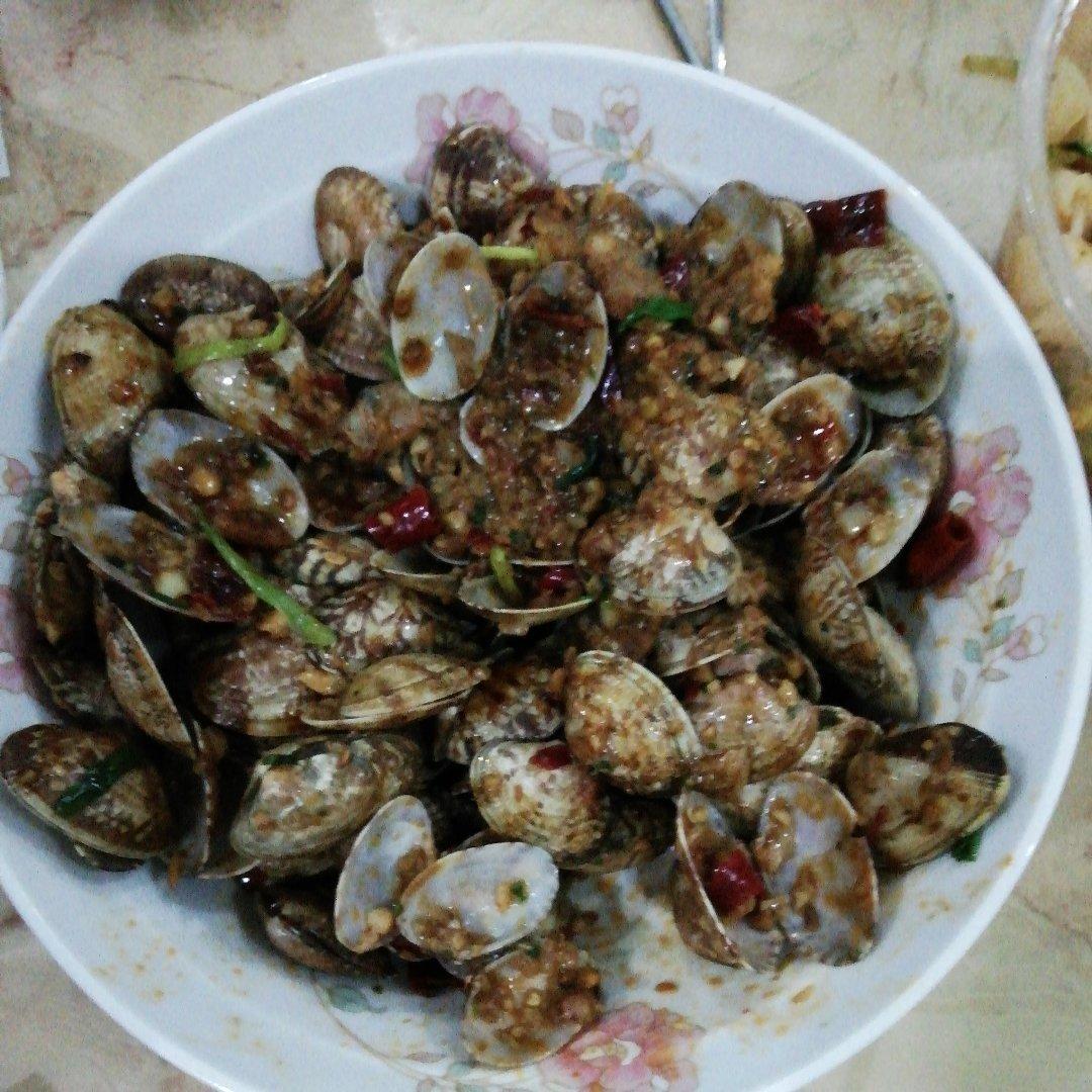 爆炒花甲