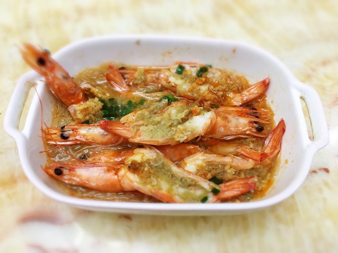 蒜蓉粉丝蒸虾