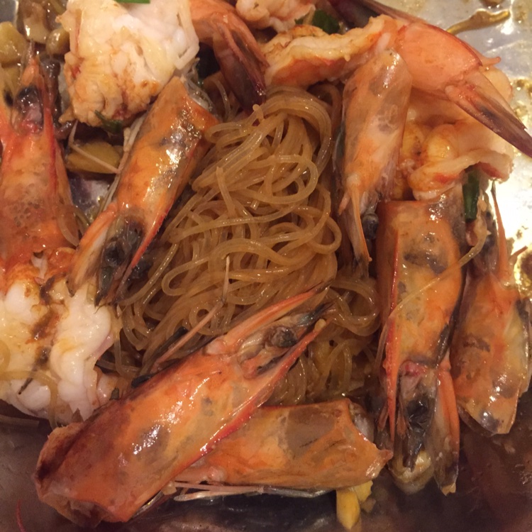 蒜蓉粉丝蒸虾