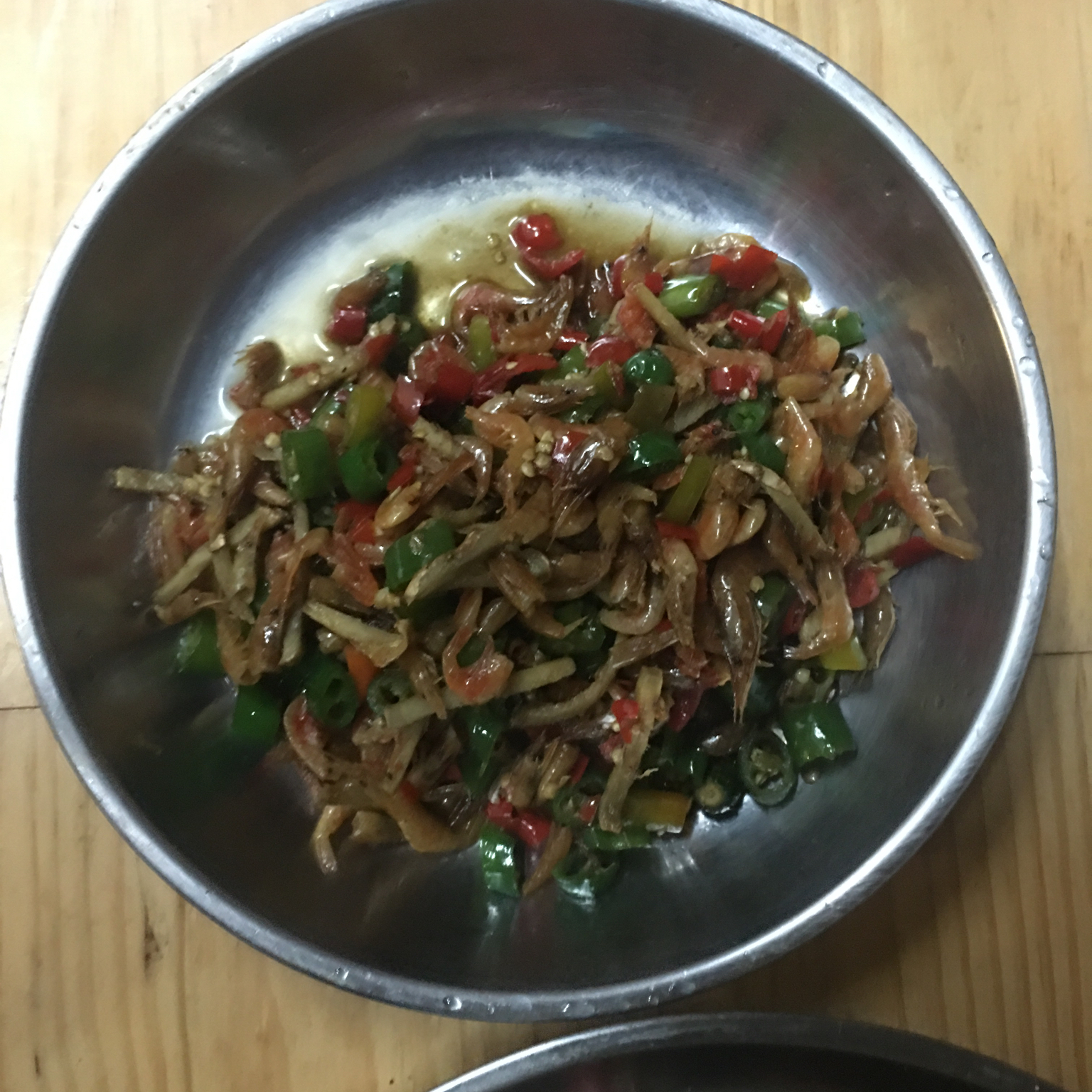 尖椒炒小虾