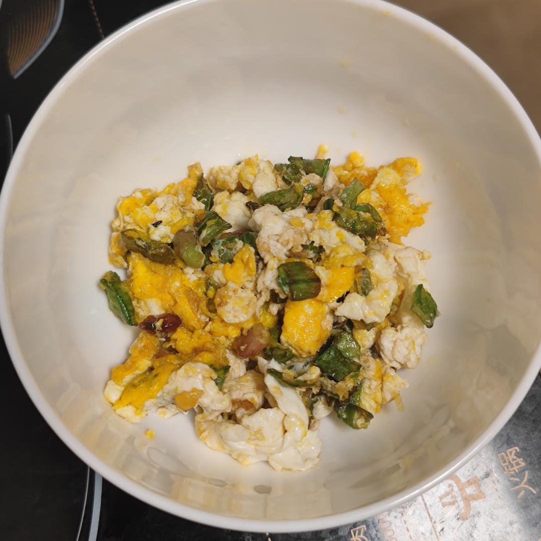 豆角炒蛋超级下饭菜，不好吃算我输
