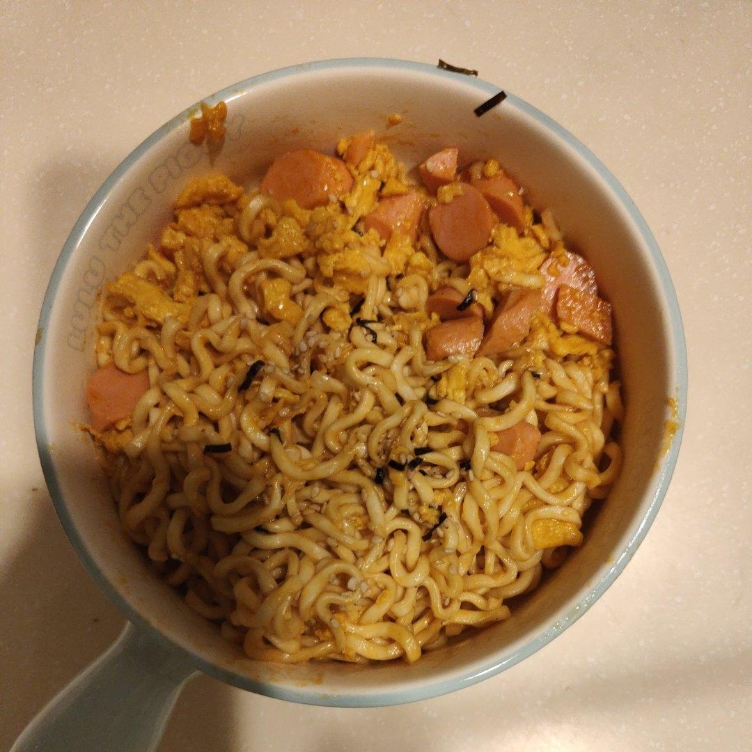 炒火鸡面