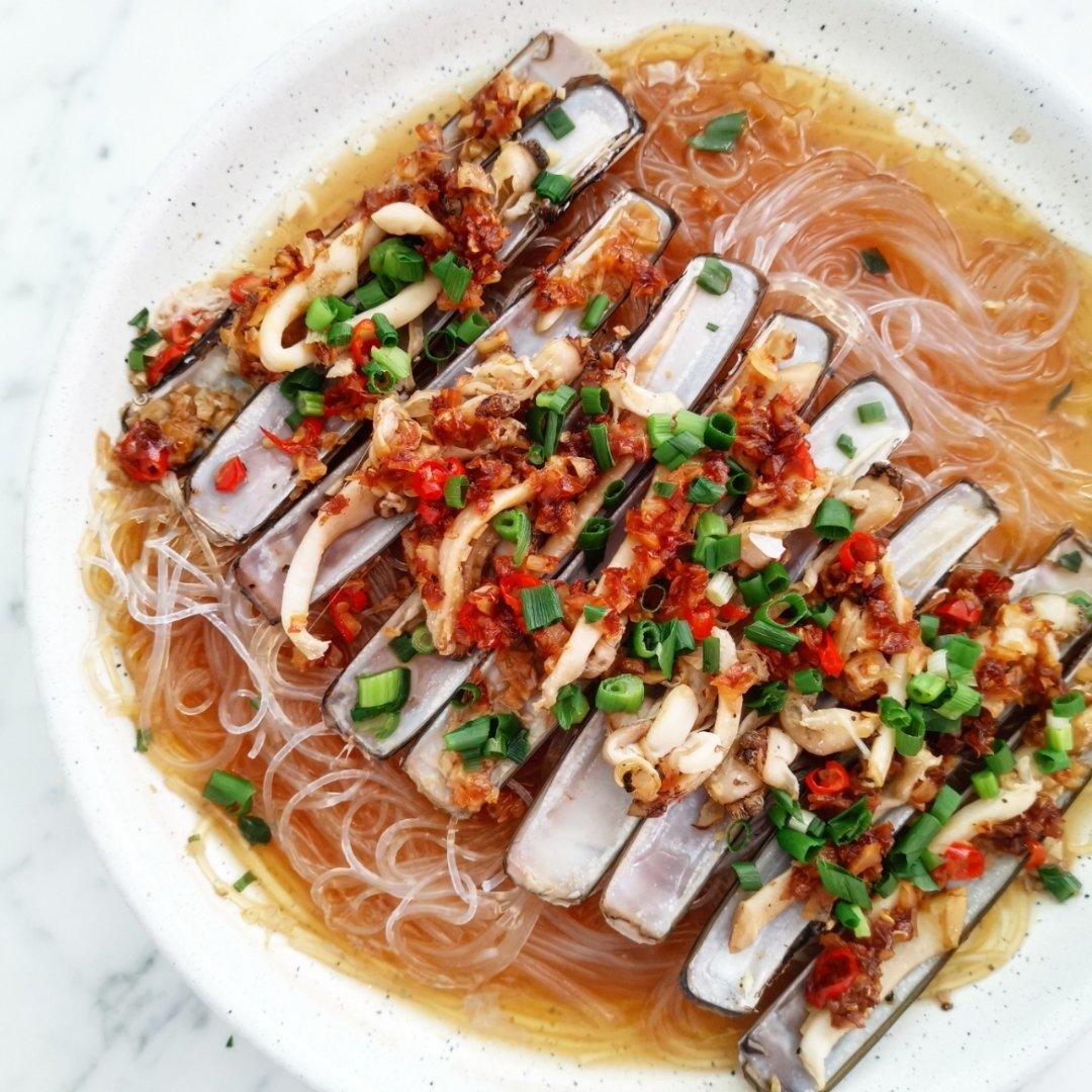 粉丝蒸蛏子