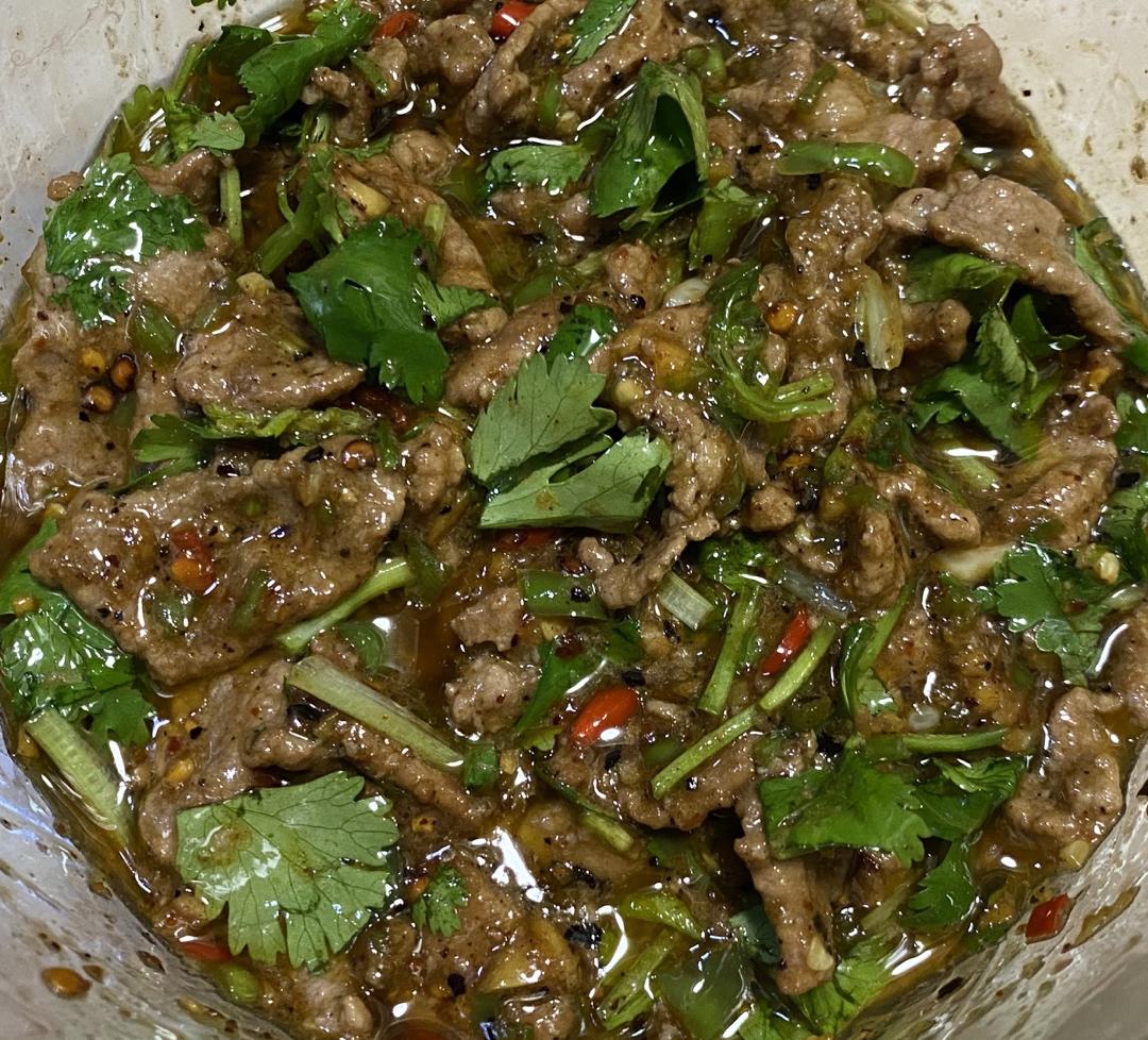 这个太绝了｜香菜拌牛肉‼️巨好吃
