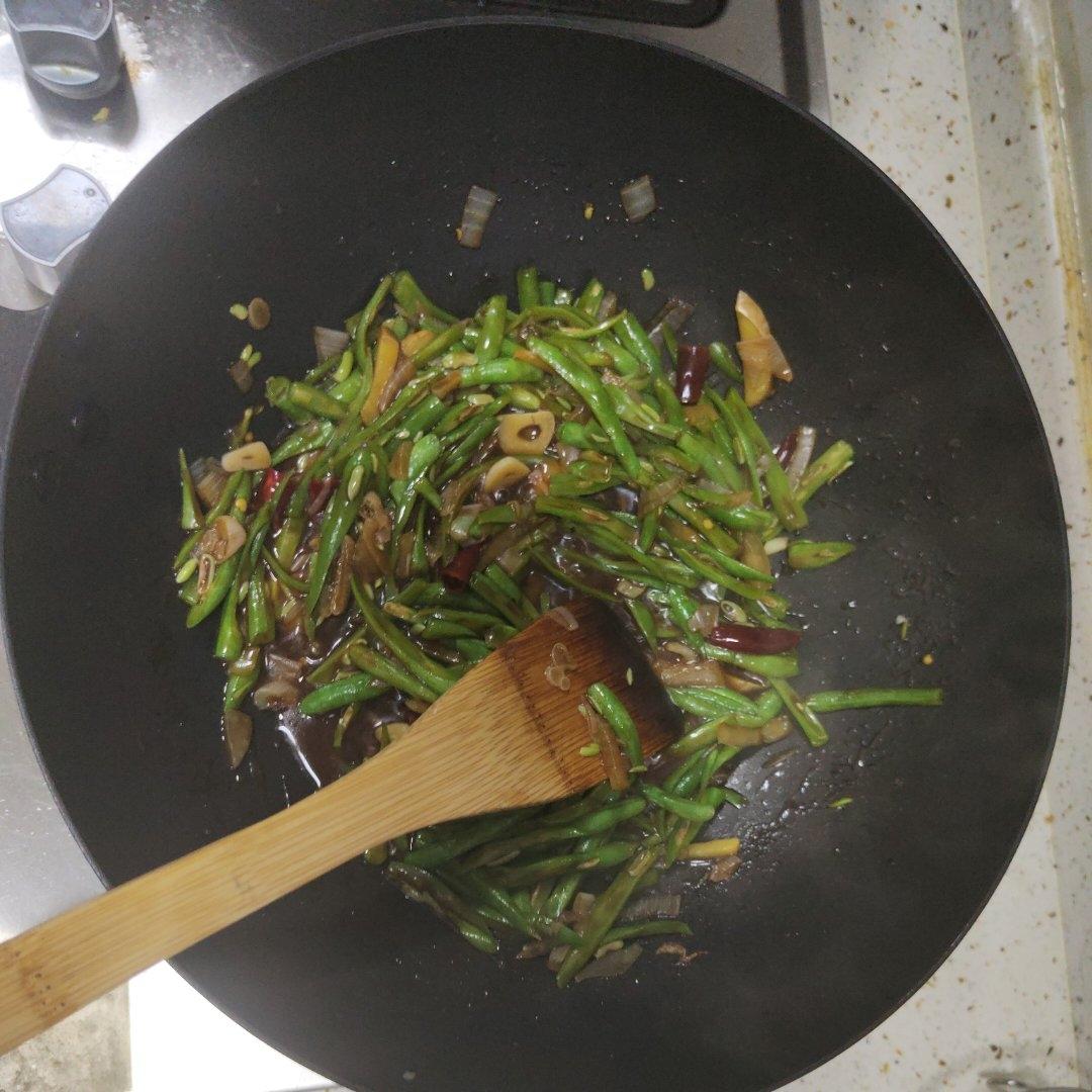 超级下饭的家常菜～清炒四季豆