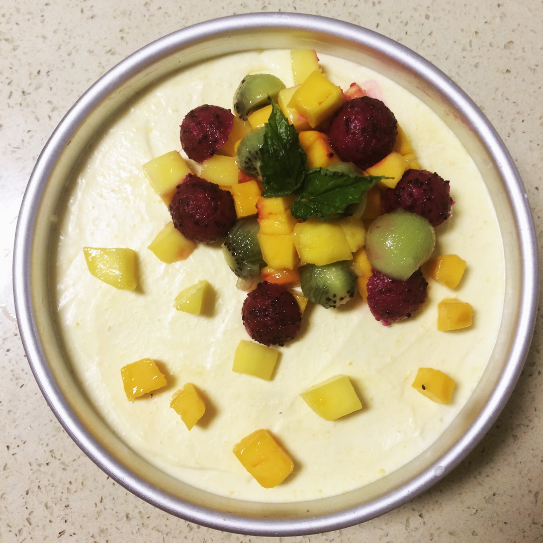 【视频】芒果慕斯（6寸） | 含镜面果胶配方