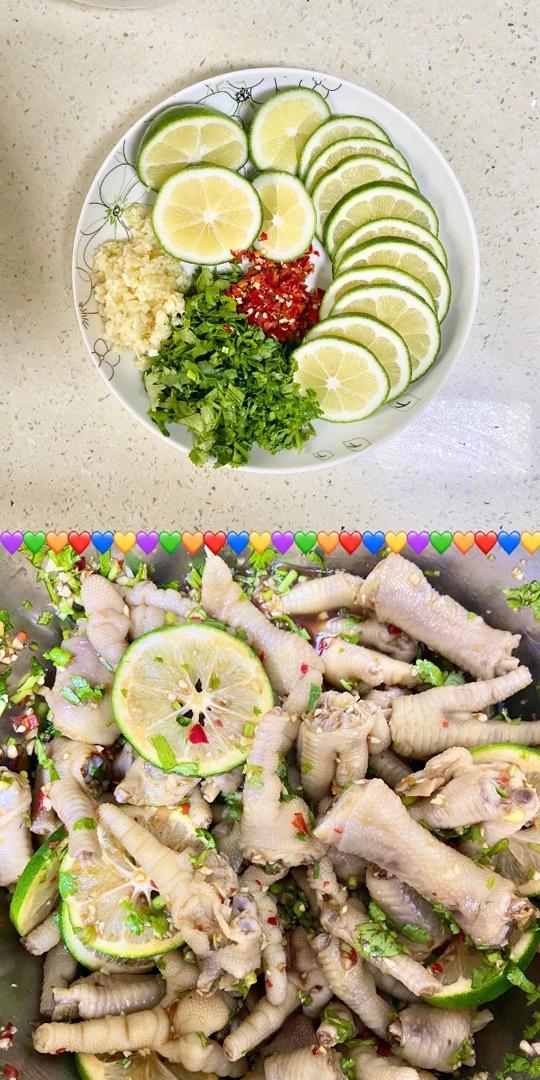 好评多多的泰式酸辣鸡爪—PLUS版