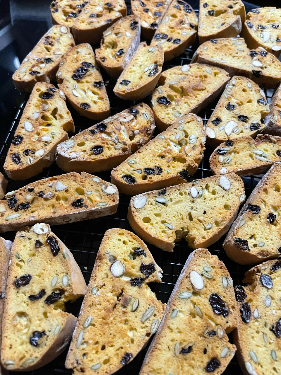 葡萄干坚果意式脆饼Biscotti——美国加州葡萄干