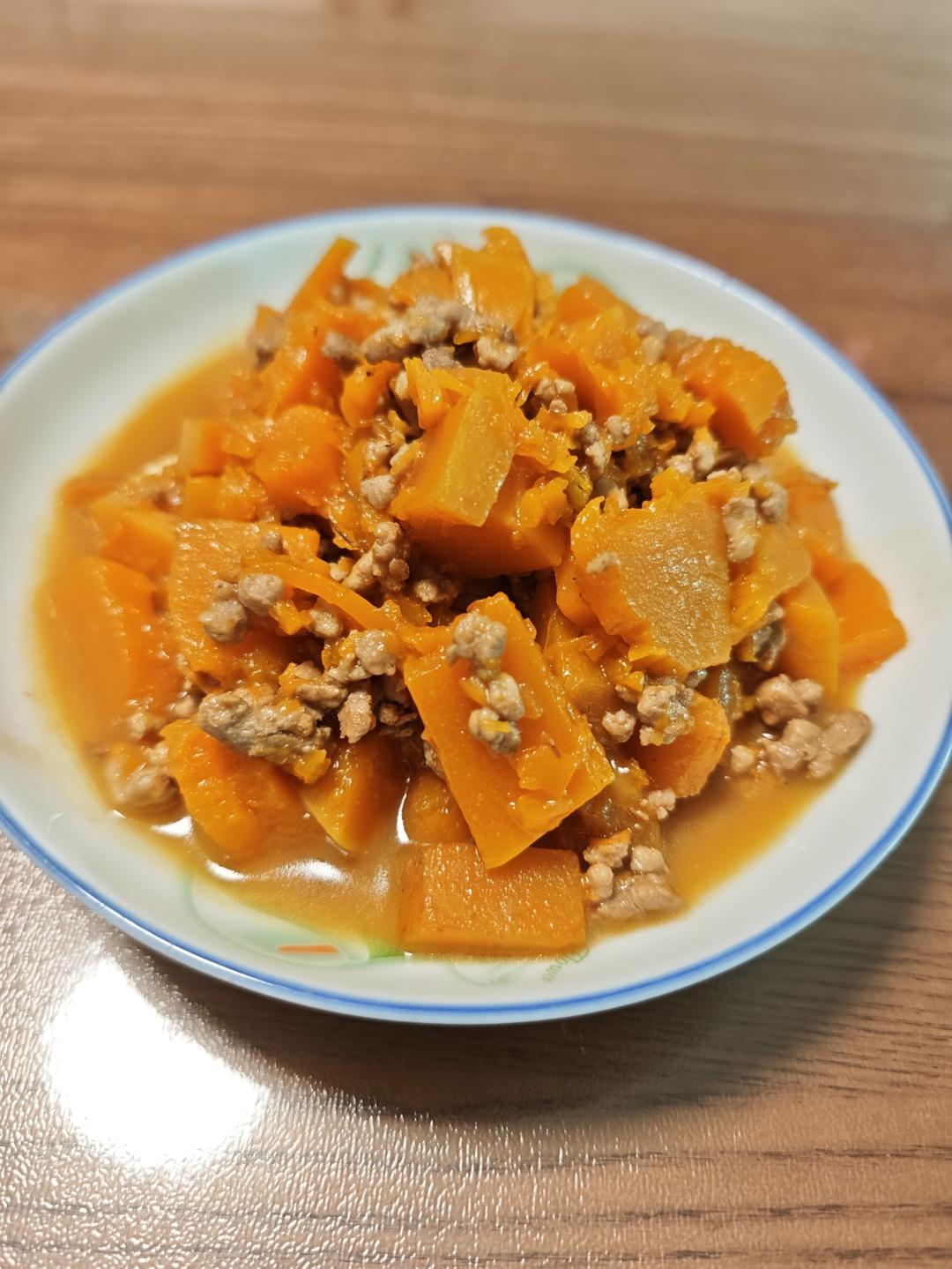 肉末南瓜