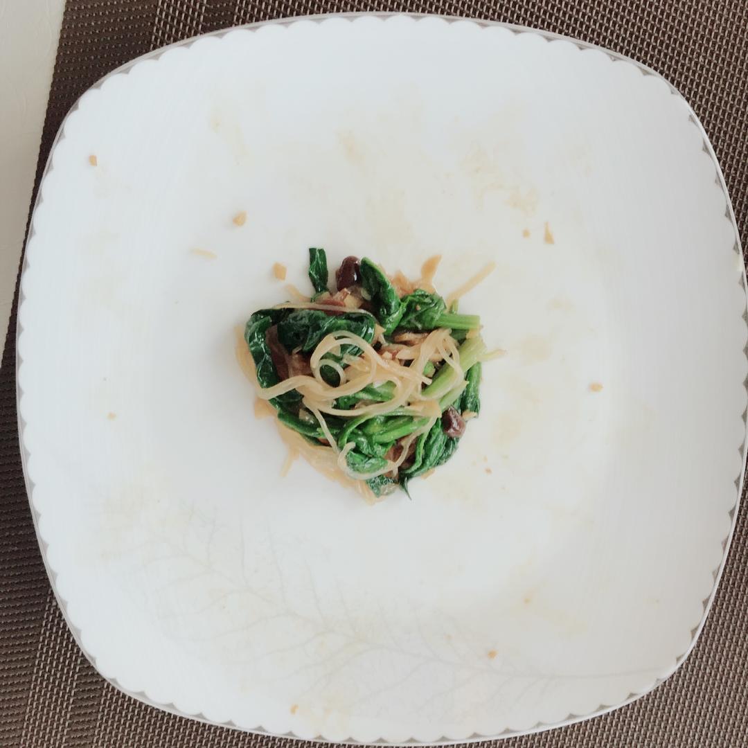 酱拌菠菜粉