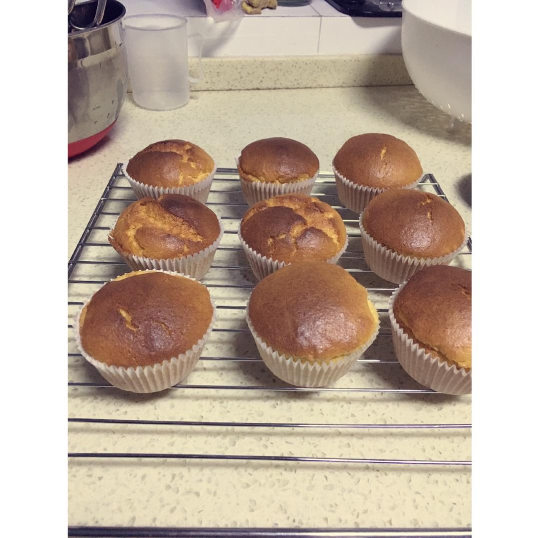 肉松拔丝小蛋糕