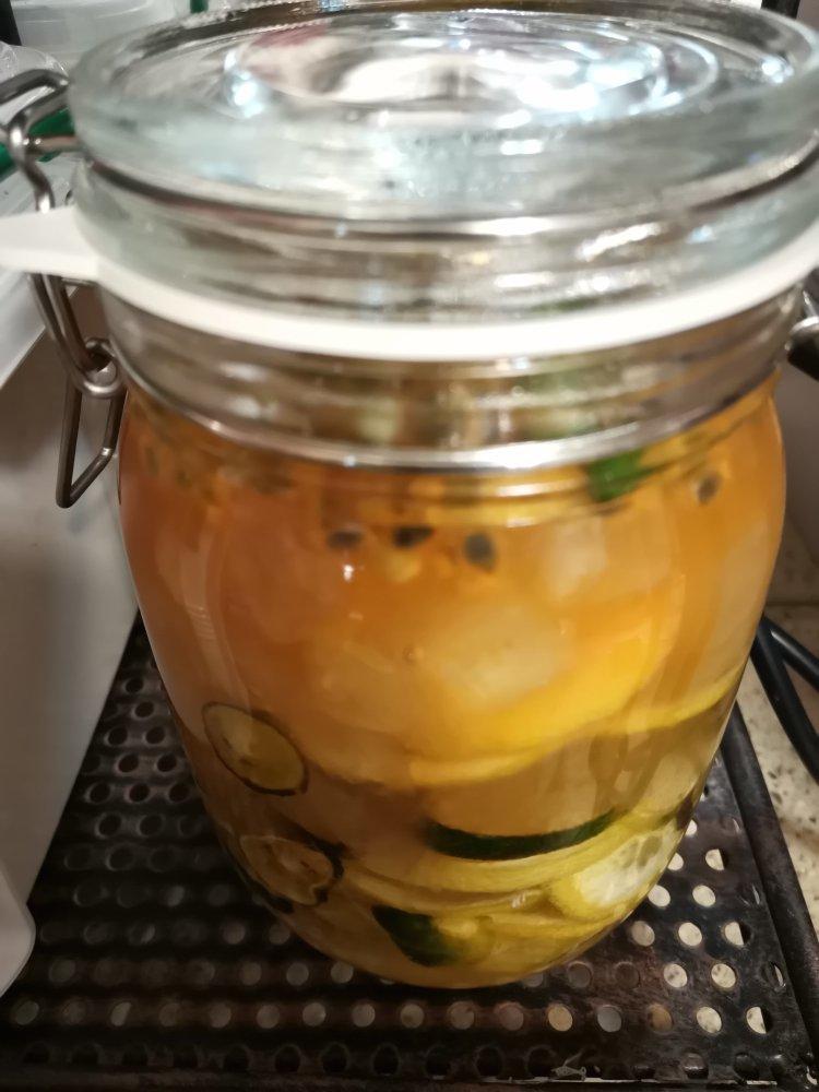 排毒养颜 自制柠檬蜂蜜百香果🍋不定期更新作品和好喝的搭配🥤