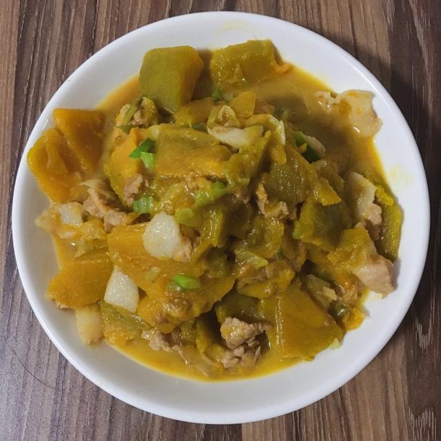 香葱炒小南瓜