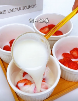 纯奶手撕吐司的做法 步骤1