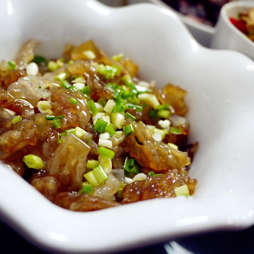 葱油海蜇【新年家宴小菜】