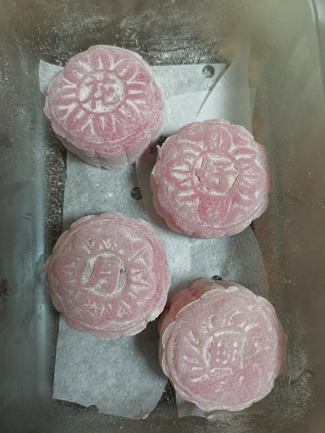 好吃到哭的冰皮月饼（细腻绿豆沙/榴莲）