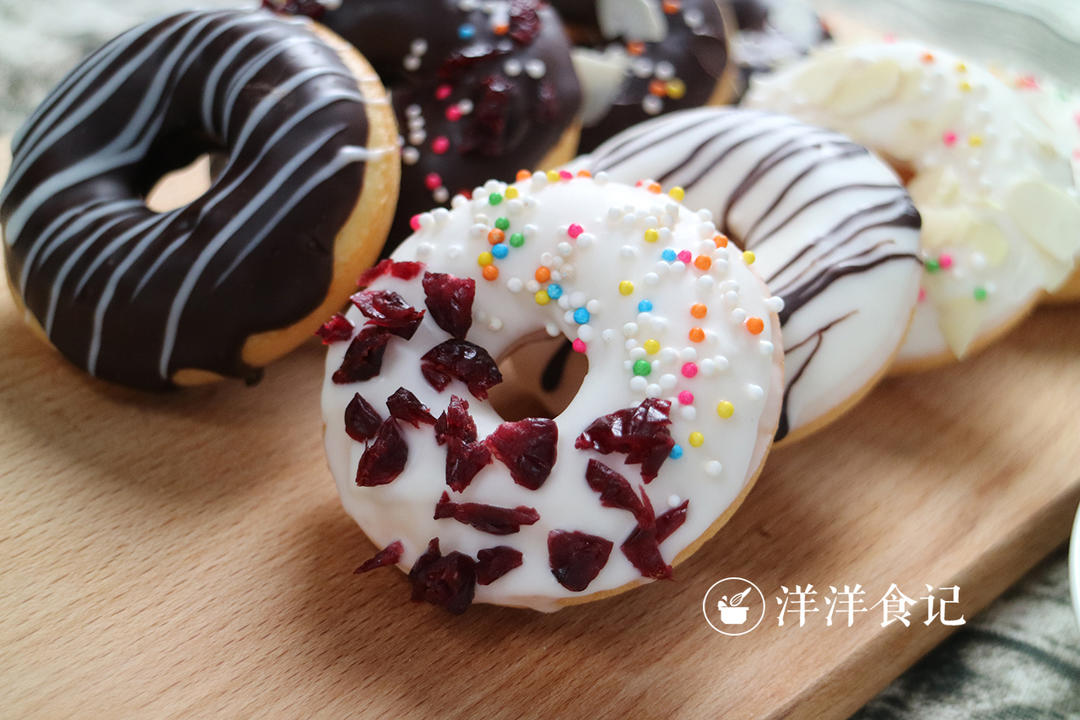 百变甜甜圈——烤箱版的做法