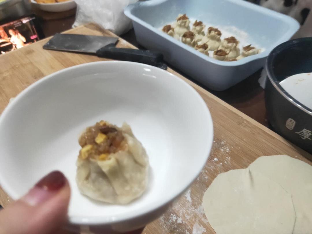 饺子皮版烧麦