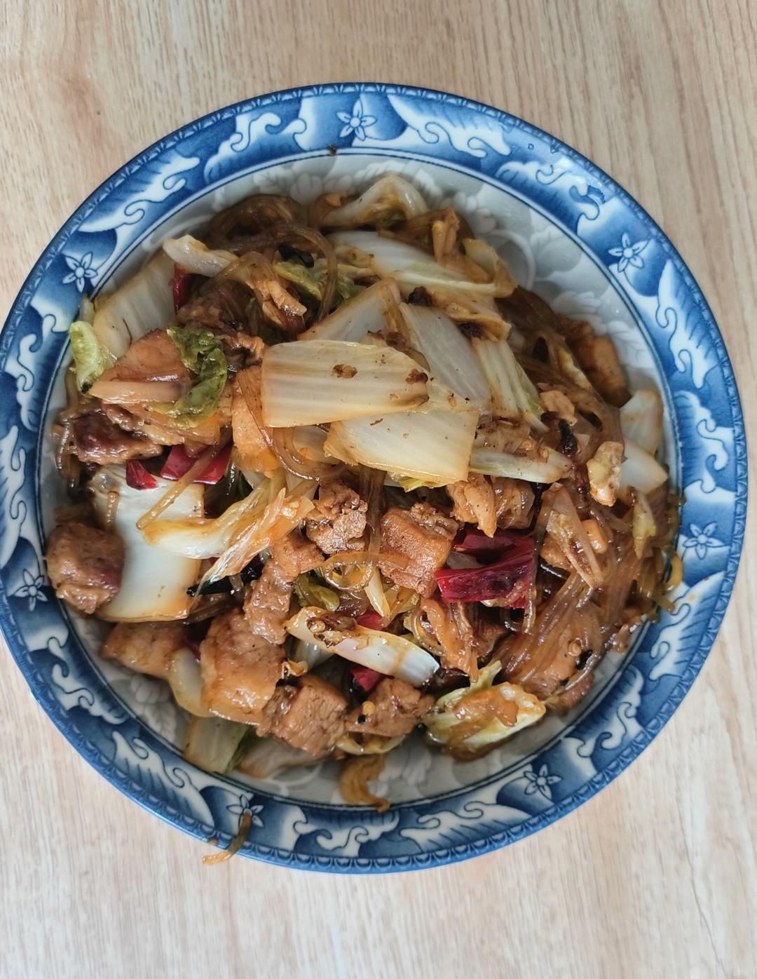 猪肉白菜炖粉条