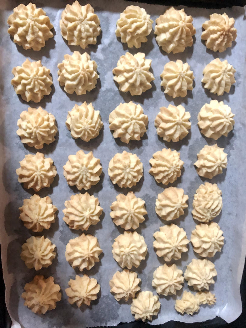 黄油曲奇（绝对成功的经验分享）