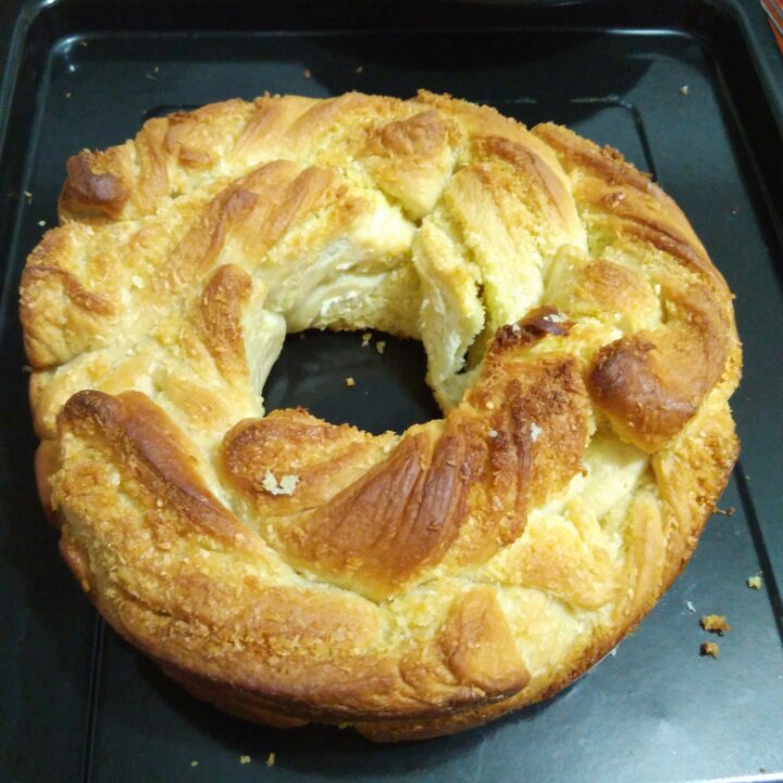 猫之-1做的懒人椰蓉手撕包