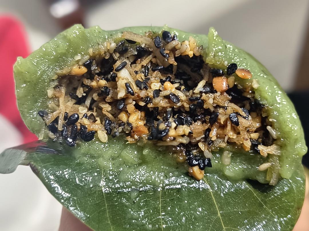 艾草青团、艾粑粑、艾糍、新鲜艾草制作