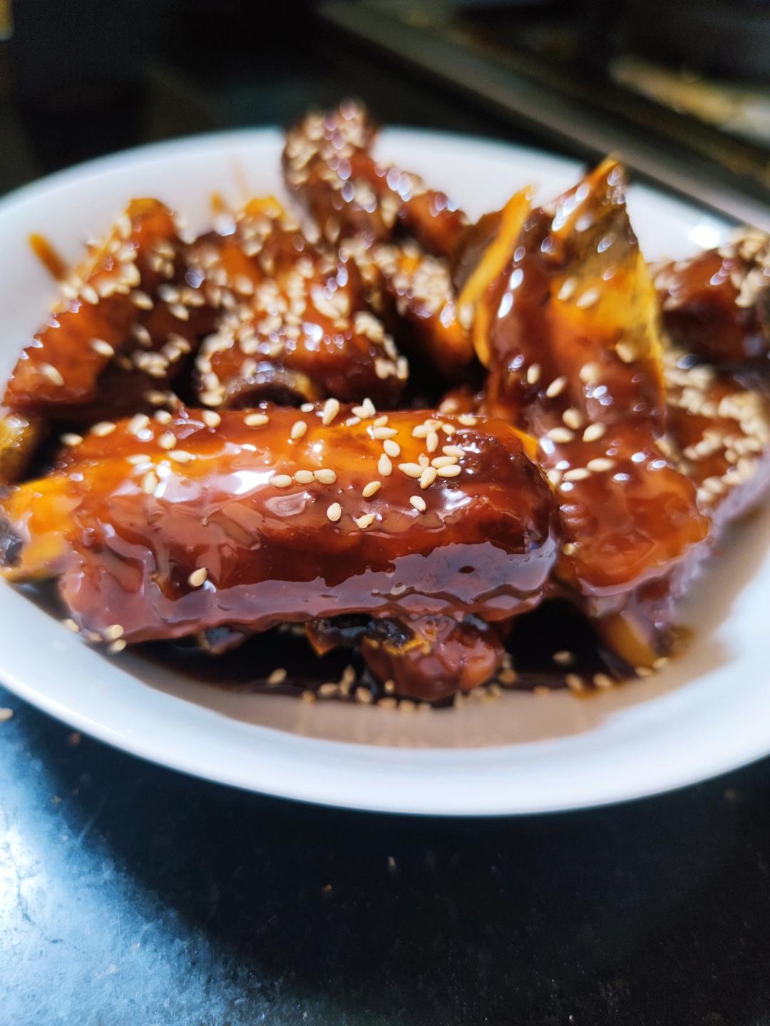 糖醋排骨/糖醋小排（不放油）（12345口诀做出正宗上海本帮）