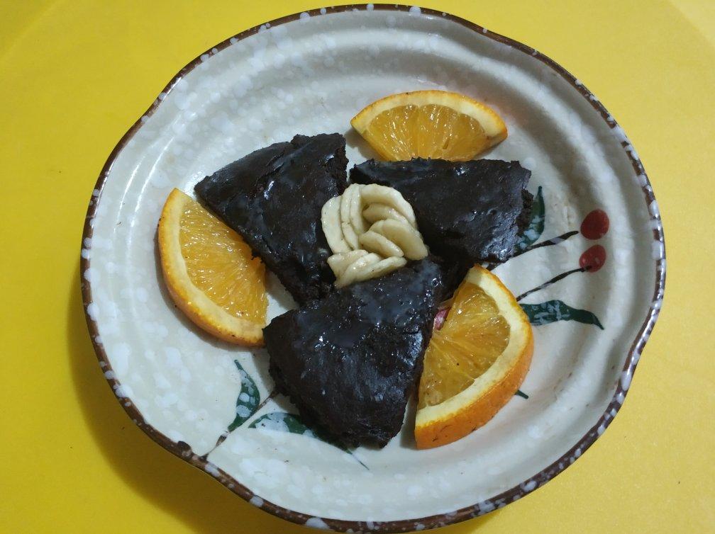 牛油果布朗尼（无油无面粉）<Avocado Brownies>