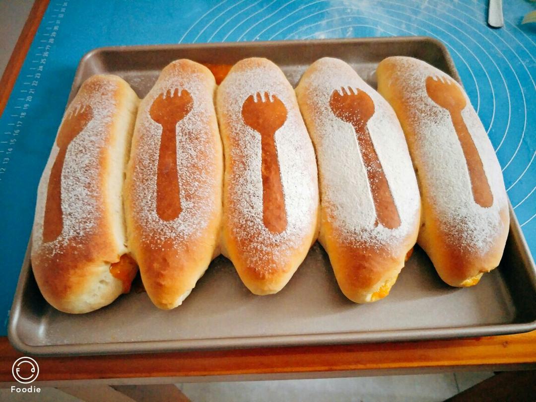 会拉丝的奶酥排包