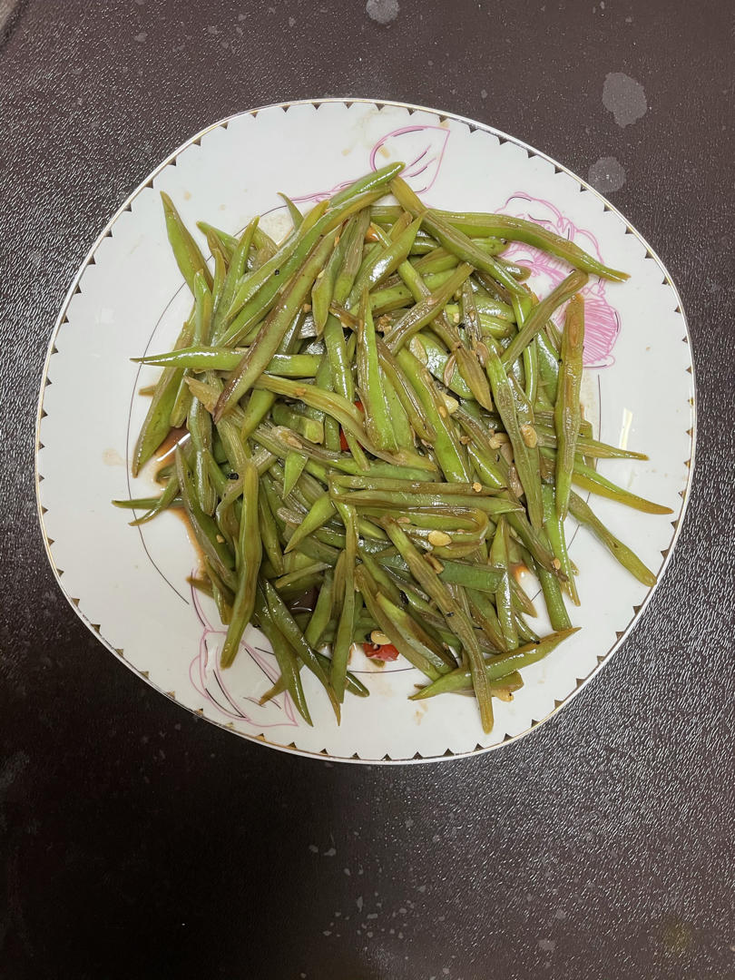 比肉好吃百倍无敌下饭素炒豆角丝