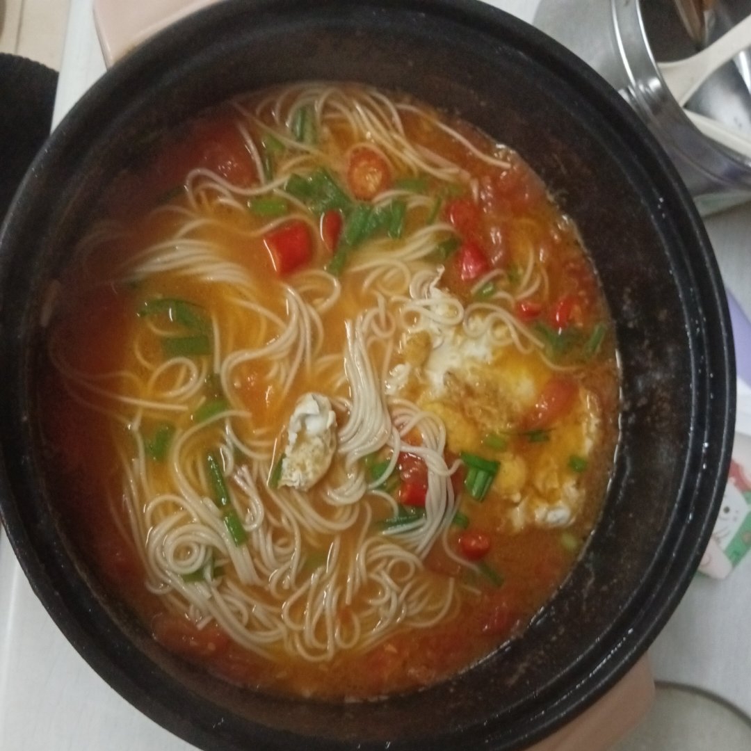 十来分钟做好/番茄鸡蛋面🍜