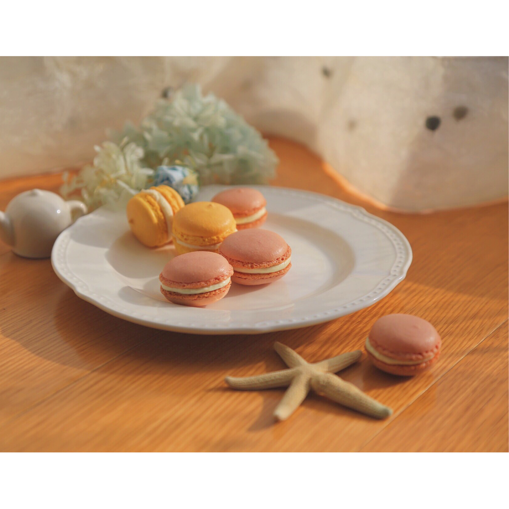 马卡龙(杏仁蛋白糖饼)