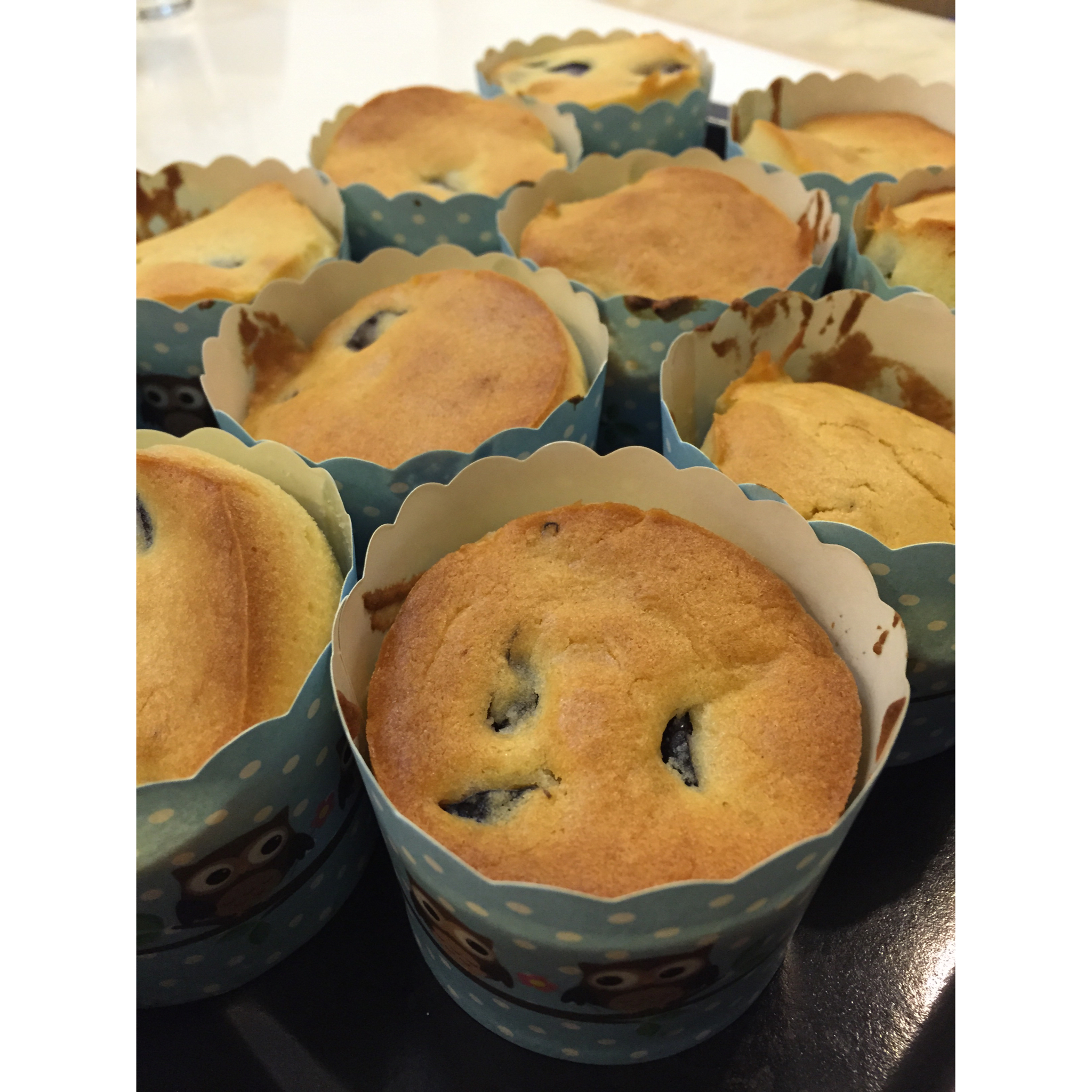 蓝莓玛芬蛋糕 Blueberry Muffin