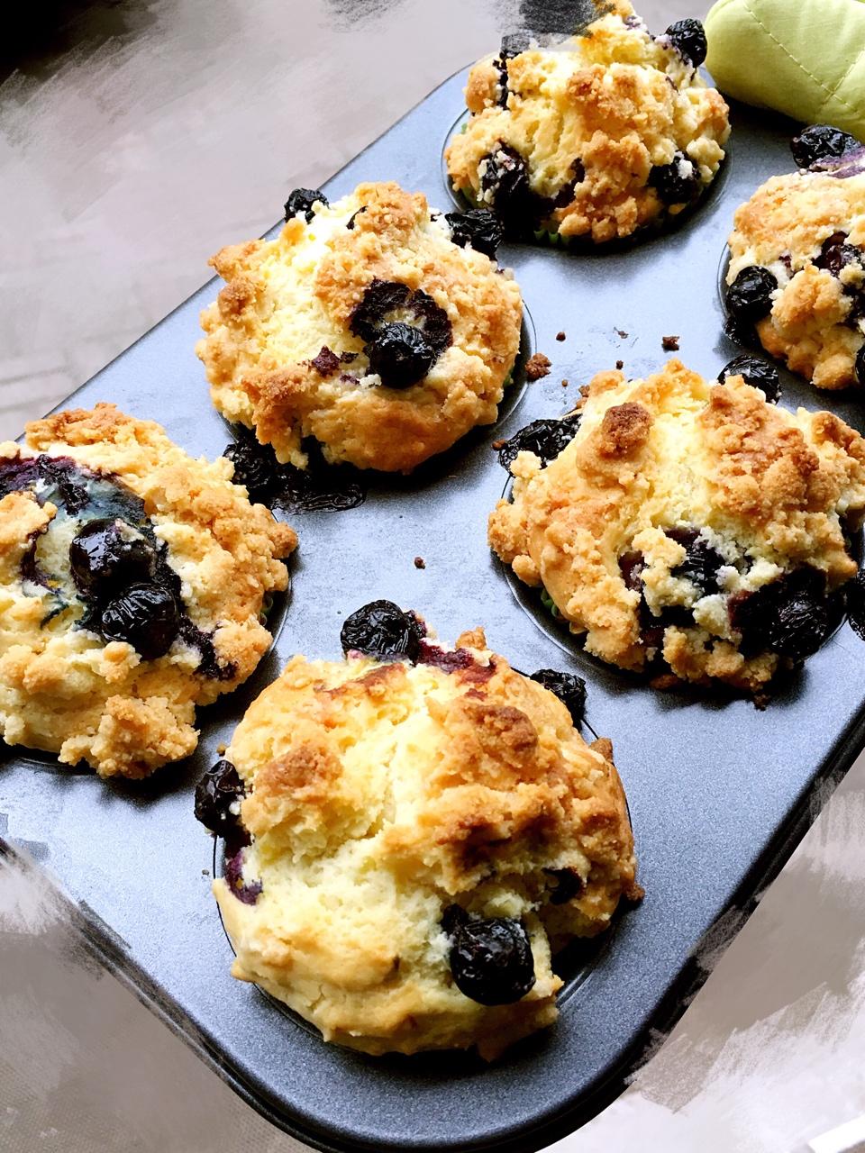 PH大师的金宝顶蓝莓马芬